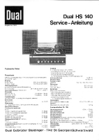 Dual HS-140-Service-Manual 